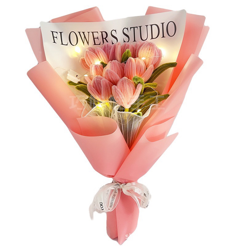 Bó hoa Kẽm Nhung tuylip ,Quà tặng 20/10 ý nghĩa