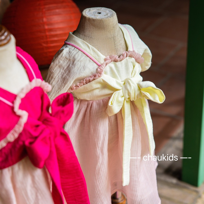 Hanbok Hàn quốc siêu xinh mặc đi chơi lễ tết trung thu cho bé gái 10-30kg