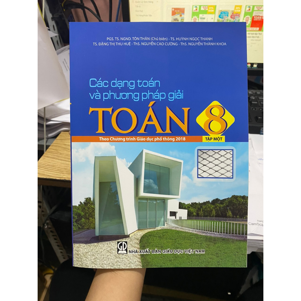 Sách - Các dạng toán và phương pháp giải Toán 8