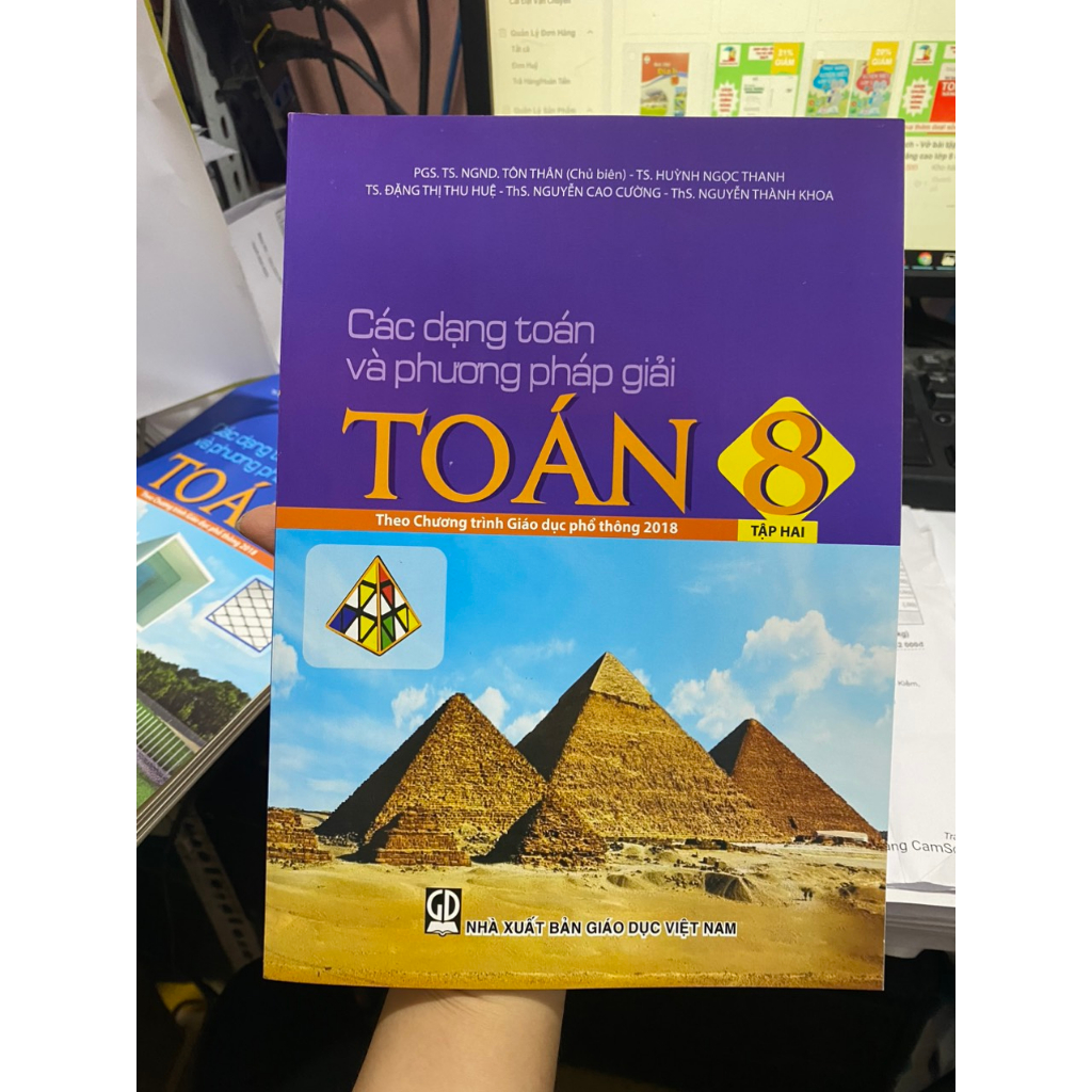 Sách - Các dạng toán và phương pháp giải Toán 8