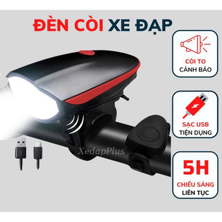 Đèn còi xe đạp lắp ghi đông (loại tốt)
