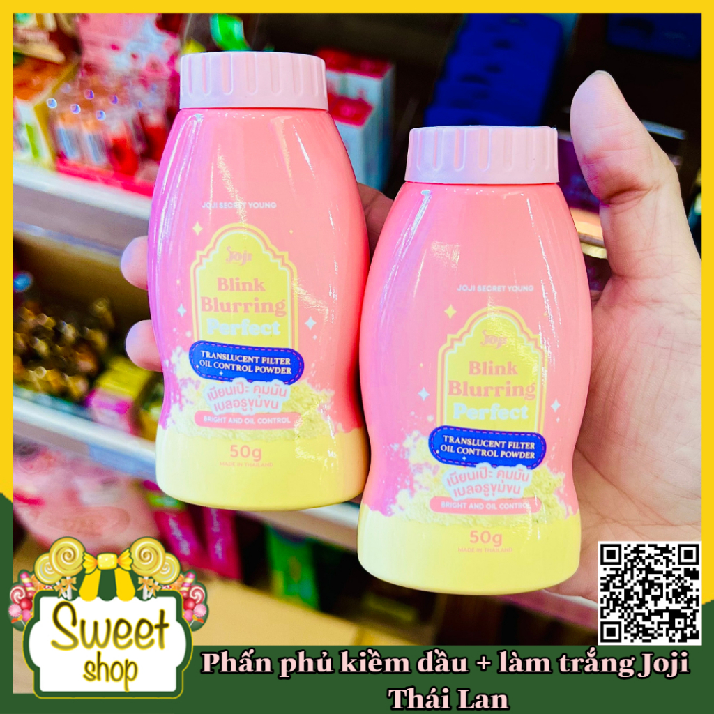 ✨✨ Phấn phủ kiềm dầu & làm trắng Blink Blurring Joji - Thái Lan 🇹🇭🇹🇭