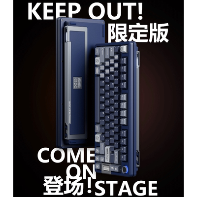 Bàn phím cơ custom Infiverse Infi75 mạch xuôi, màn hình led, 75% âm gõ stock hay nhất - KICAP