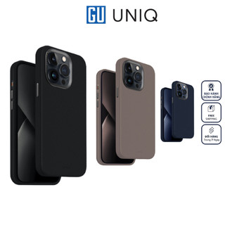 Ốp uniq hybrid magclick charging lyden dành cho iphone 15 pro/15 pro max giả datương thích sạc không dây