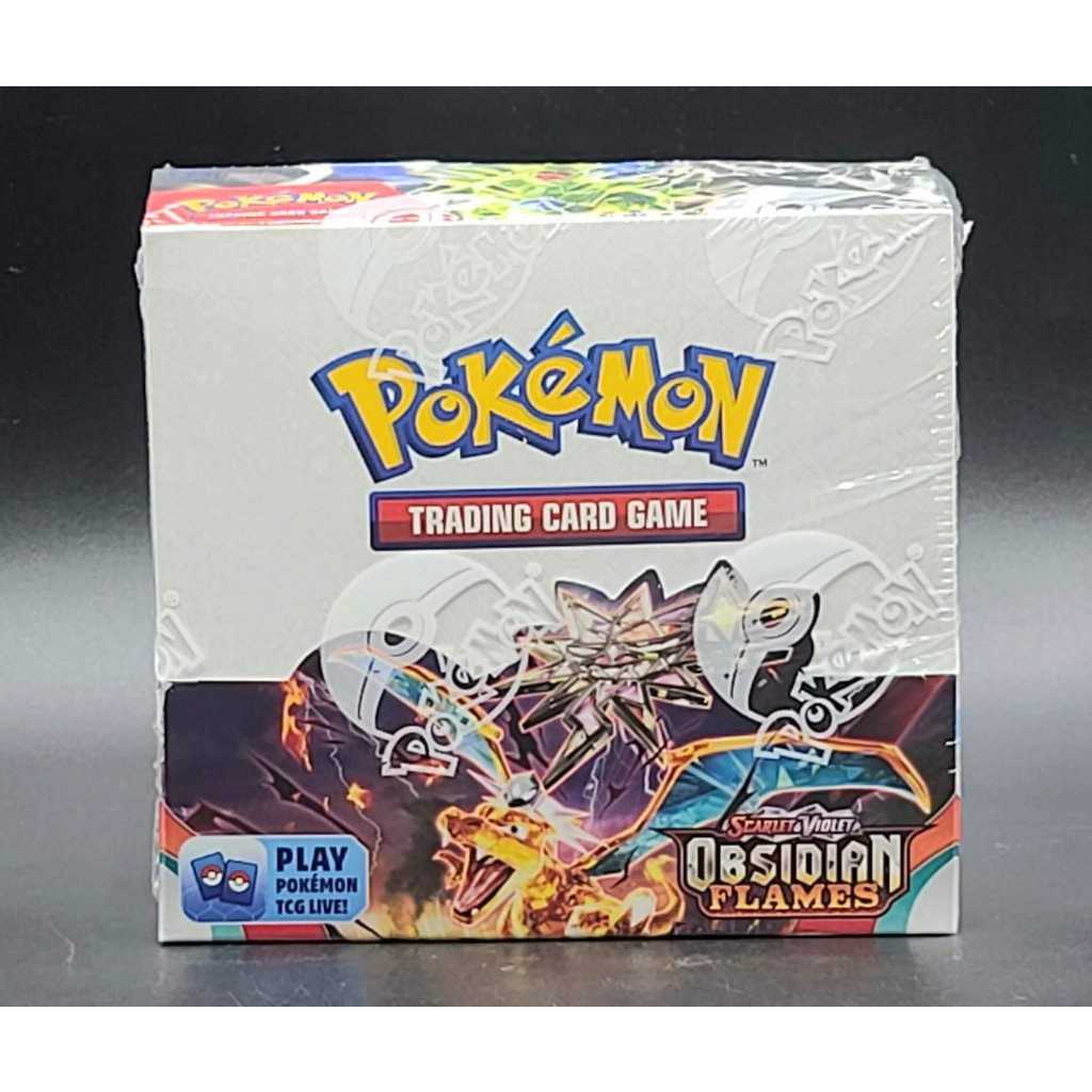 Hộp Thẻ Bài Pokemon Scarlet & Violet Obsidian Flames Booster (36 Packs)