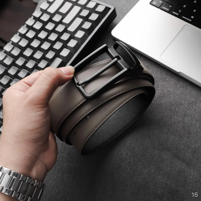 Thắt Lưng ICONDENIM Da Vân - TLID0015