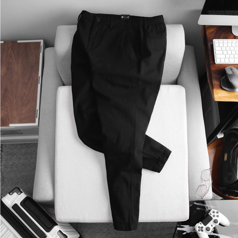 Quần Linen Nam ICONDENIM Phối Lưng Thun - QDID0006