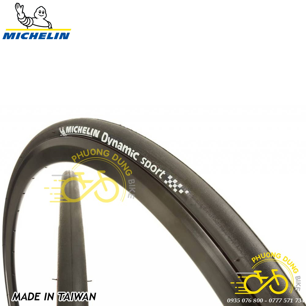 Lốp  trọc xe đạp MICHELIN DYNAMIC SPORT 700x23C / 700x25C / 700x28C - 1 Chiếc