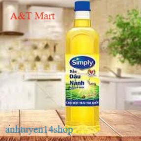 Dầu đậu nành simply 1 lit chất lượng cao