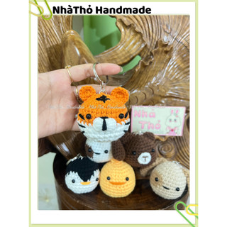 [ HANDMADE ] Móc khóa len Hổ, kẹp tóc Hổ