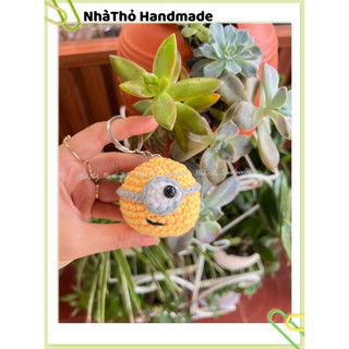 Móc khoá len Minions cuteeee