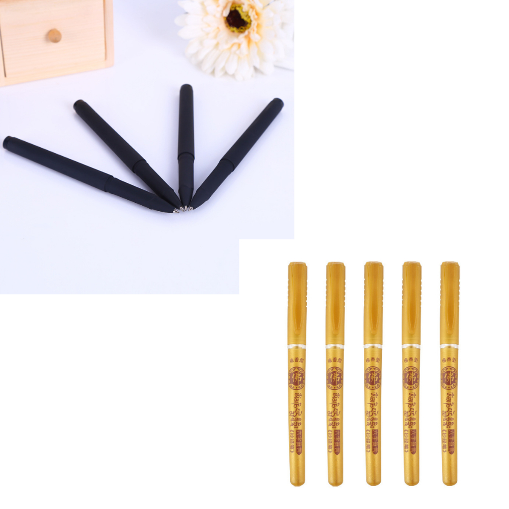 Bút Nhũ Vàng Luyện Viết Chữ Tô Tranh, Chép Kinh