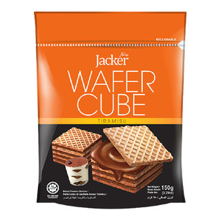 Bánh Xốp Vuông Jacker Tiramisu Malaysia Jacker Wafer Cube Tiramisu