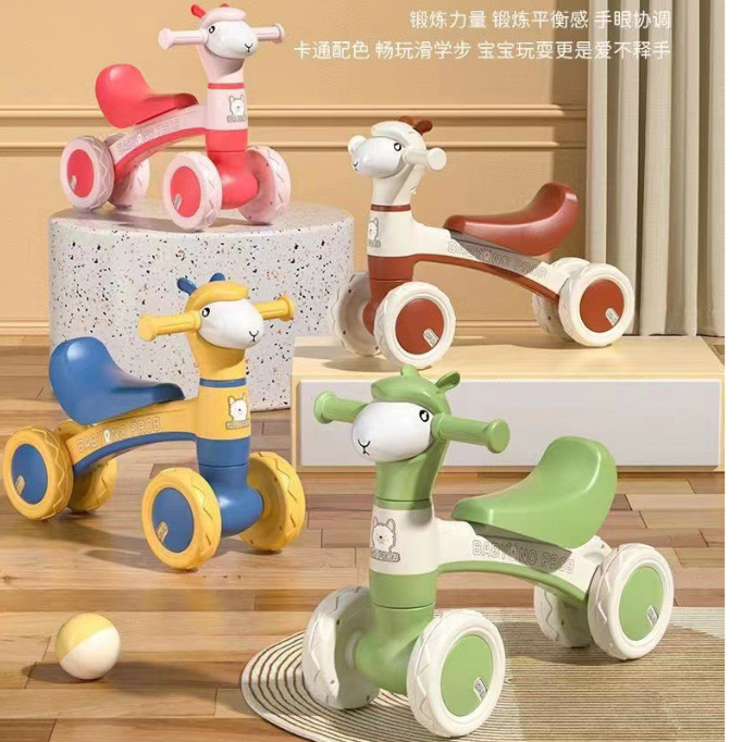 Xe lắc chòi chân cho bé có đèn và nhạc , từ 1 - 10 tuổi, xe chòi chân