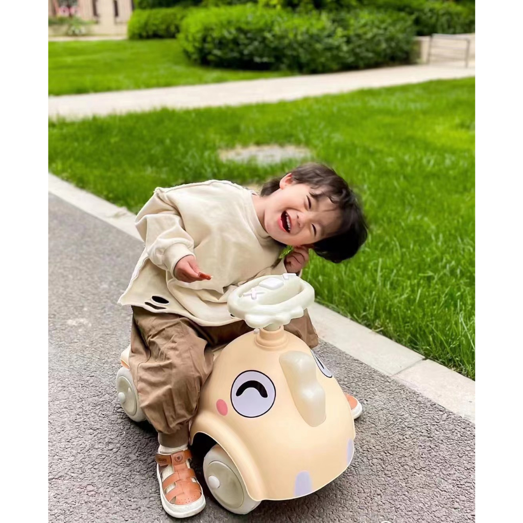 Xe lắc chòi chân cho bé có đèn và nhạc , từ 1 - 10 tuổi, xe chòi chân