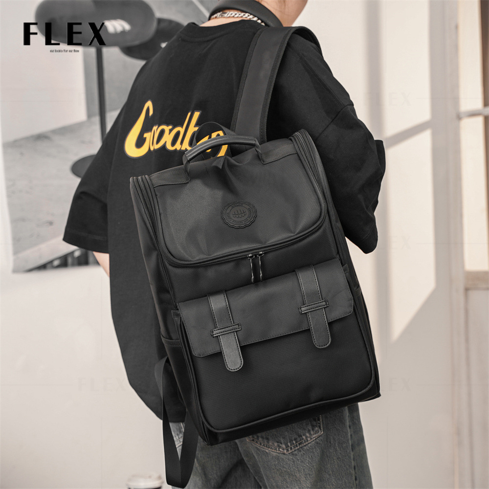 Balo đi học chống nước đựng laptop 15.6 inch BLU14 vải Oxford , Cặp đi học unisex thời trang nam nữ, Balo học sinh