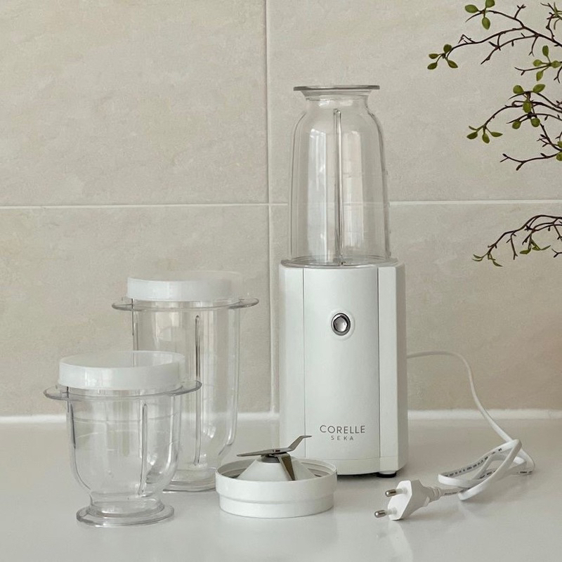 Máy Xay Sinh Tố Mini Corelle Seka, Nhập Hàn, BH 12 Tháng