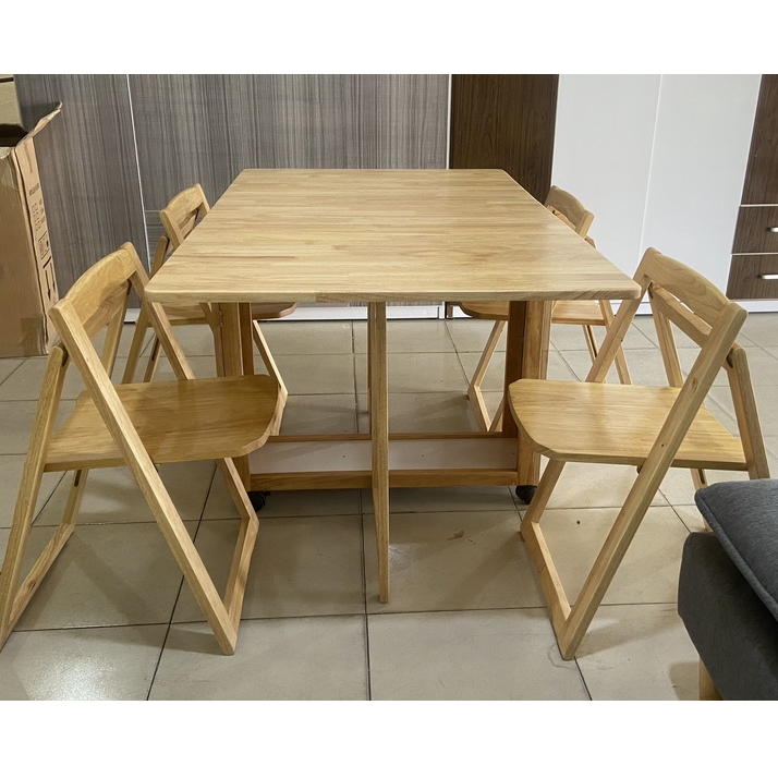 Bộ bàn ăn thông minh, gấp gọn cao cấp