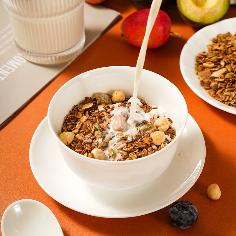 Ngũ Cốc Cacao Yến Mạch Hạnh Nhân Gói 400g Meizhoushike