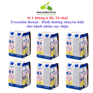 1 thùng Fresubin Renal dinh dưỡng chuyên biệt cho bệnh nhân suy thận chai 200ml của hãng Kabi Đức