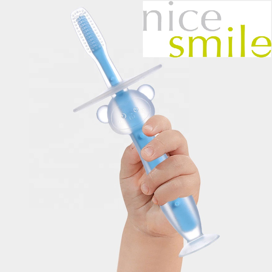 Bàn chải Silicone dành cho trẻ em, Bàn chải trẻ em, Bàn chải lưỡi cho bé