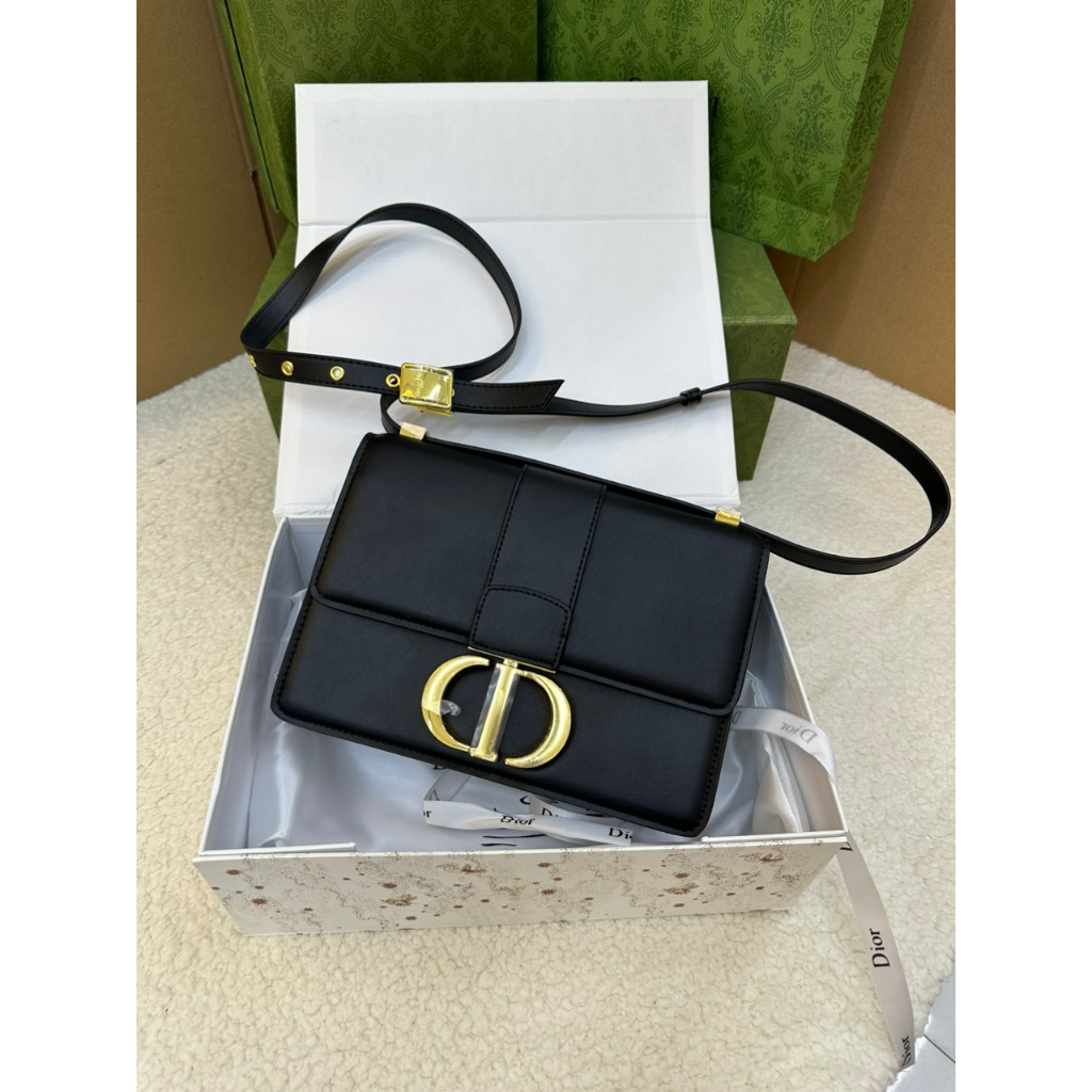 Túi Xách Nữ Đeo Chéo Đeo Vai, Túi Sách Chữ CD Size 24cm Fullbox