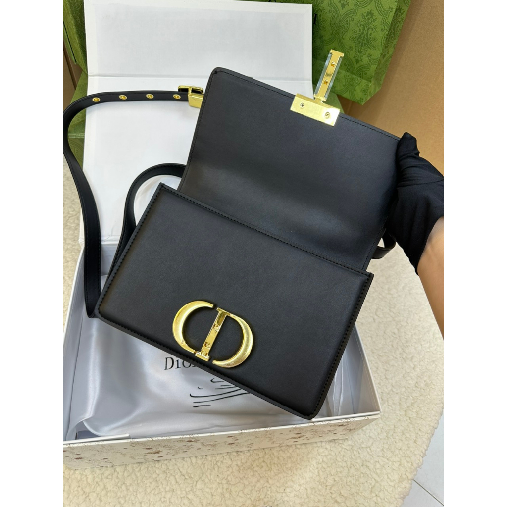 Túi Xách Nữ Đeo Chéo Đeo Vai, Túi Sách Chữ CD Size 24cm Fullbox