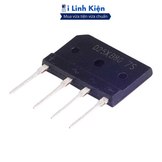 D25xb80 diode cầu 25a 1000v dip-4 chất lượng cao ilinhkien.