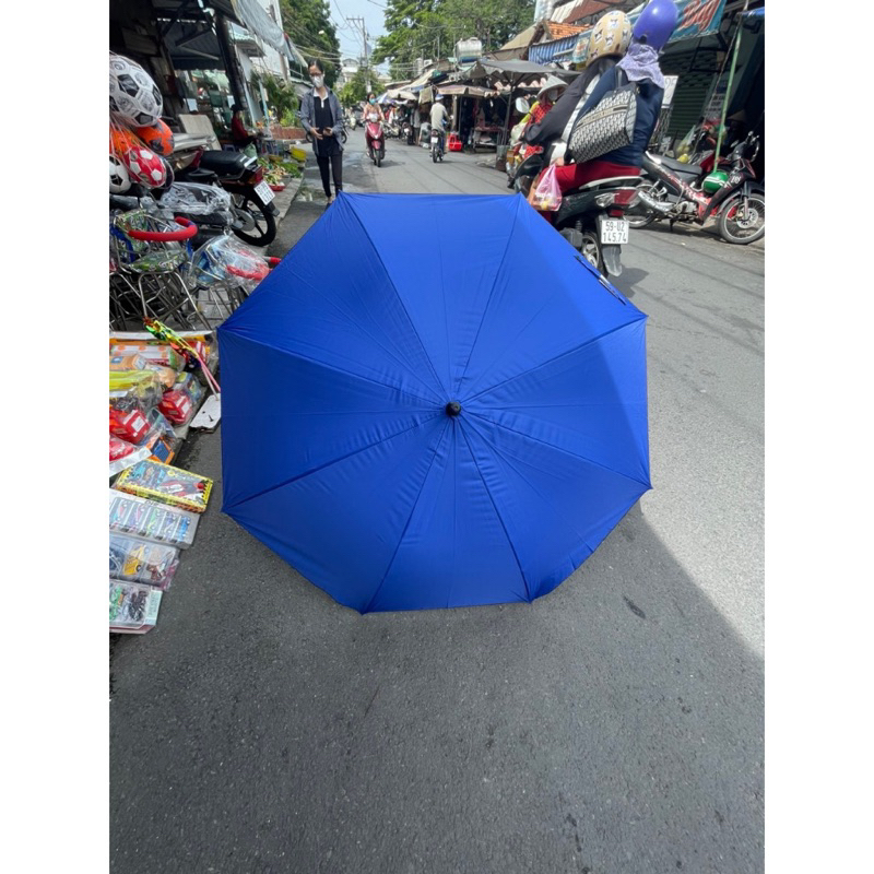 Ô Dù Cầm Tay Cán Dài Che Mưa Che Nắng, chống tia UV, loại SIÊU TO rộng 130cm, khung thép chắc chắn