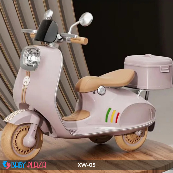 Xe điện kiểu Vespa siêu đẹp of BABY PLAZA XW-05