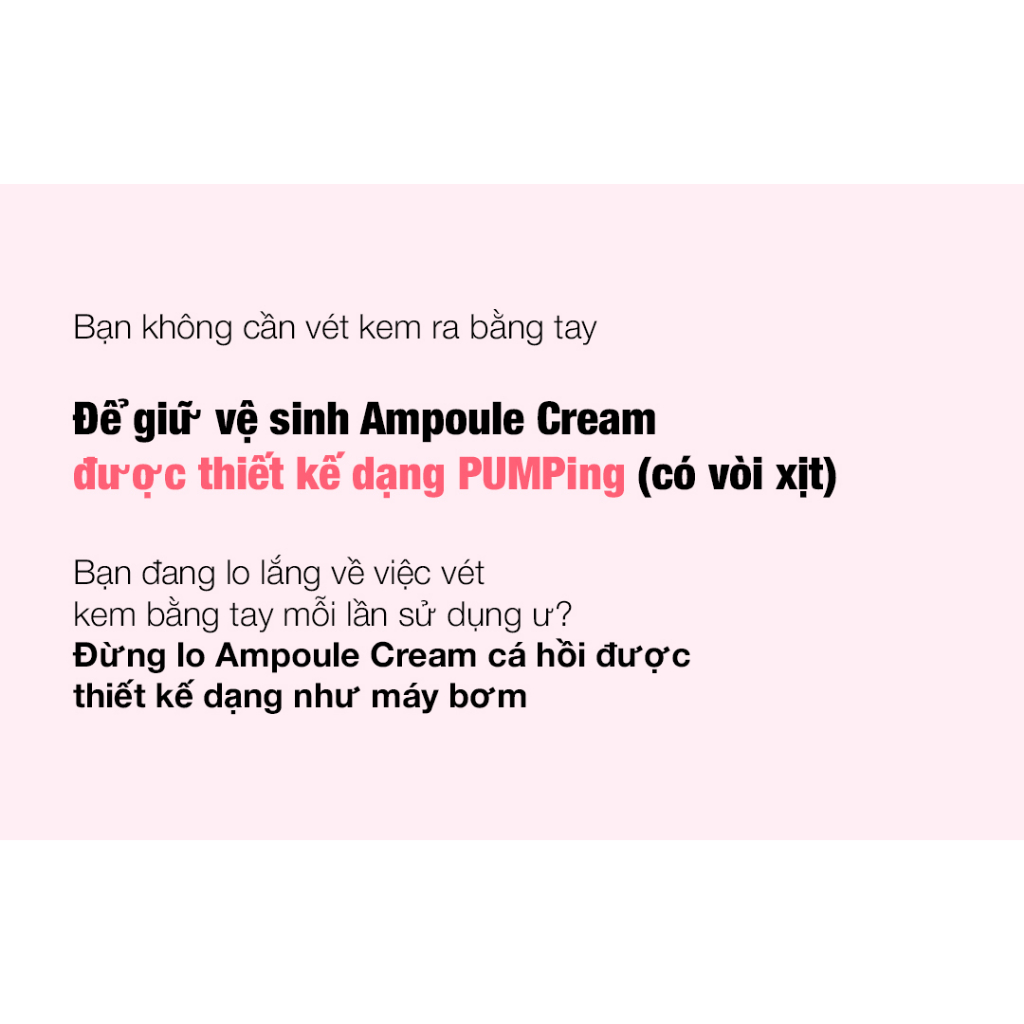 SN0455- Kem dưỡng kiêm tinh chất 2in1 cá hồi NANNA SALMON SPIDER AMPULE Cream chiết xuất 50000PPM 300ml