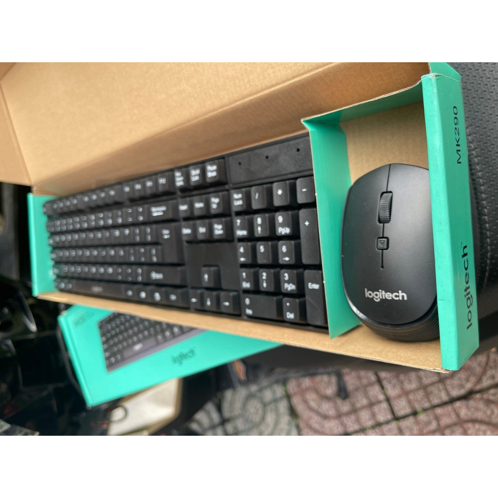 Combo Bàn Phím Và Chuột Không Dây Logitech Mk290 Fullbox