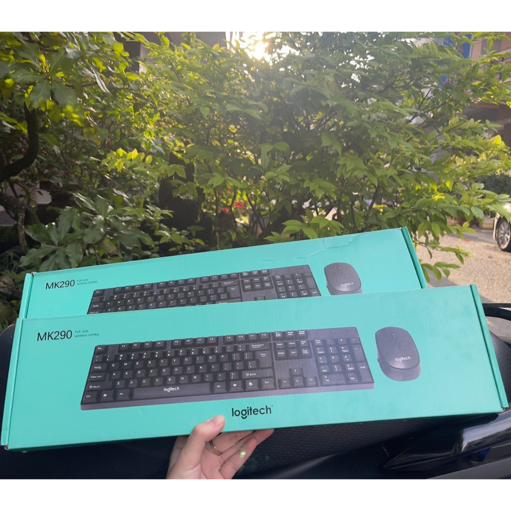 Combo Bàn Phím Và Chuột Không Dây Logitech Mk290 Fullbox
