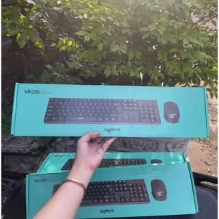 Combo Bàn Phím Và Chuột Không Dây Logitech Mk290 Fullbox