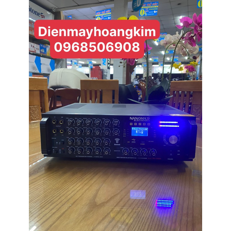Ampli cao cấp NANOMAX PA-1209A - Amply 20 sò lớn Toshiba