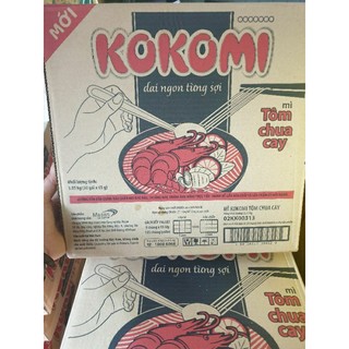 Mì tôm chua cay Kokomi 65gx30gói/thùng