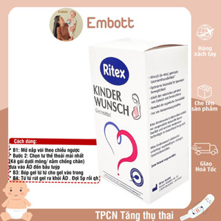 Ritex tạo môi trường kinderwusch Hộp 8 tuýp EMBOTT22