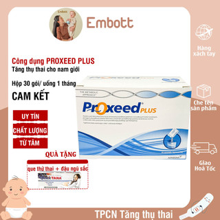 Proxeed plus Hộp 30 gói tăng thụ thai cho nam giới EMBOTT22