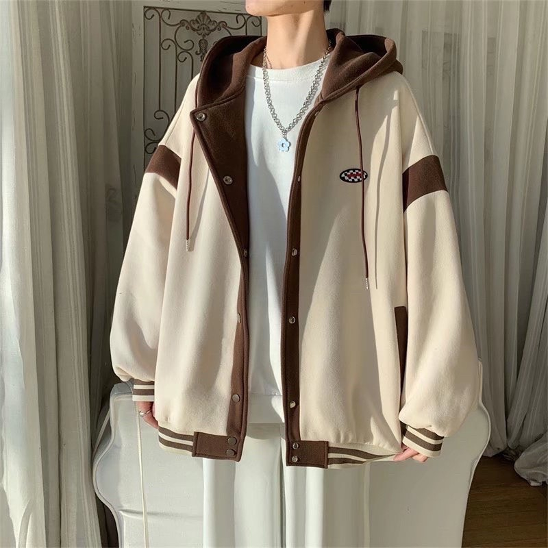 Áo Bomber Unisex Nam Nữ Chất Liệu Áo Khoác Nỉ Dày Dặn Thoáng Mát Áo Có Mũ Trùm Đầu 2 Lớp Có Kèm Cúc Bấm Tiện Lợi Áo Đẹp