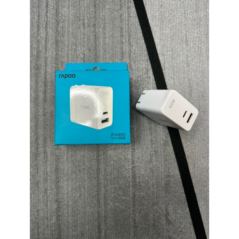 Củ sạc nhanh GAN 65W Rapoo PA65,PD,QC3.0