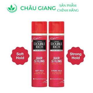 Mousse Tạo Kiểu Tóc Double Rich Hair Mousse 150ml
