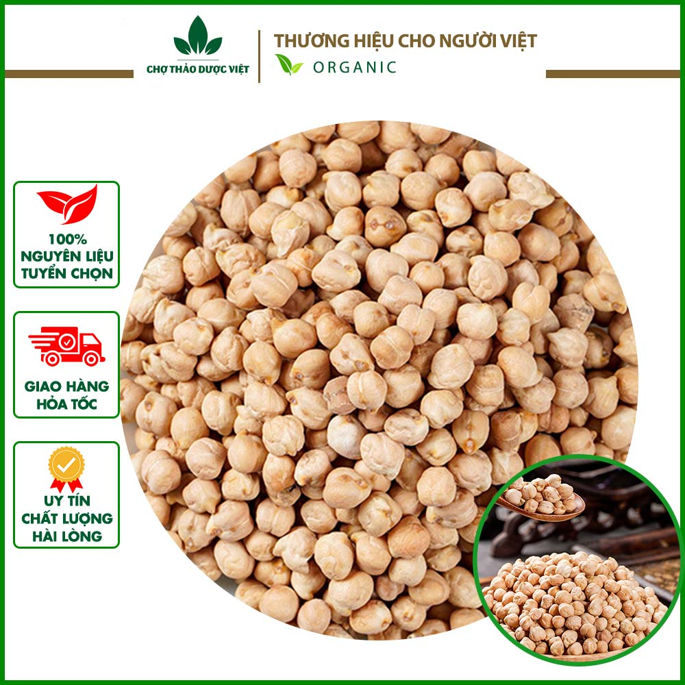Đậu gà hữu cơ 100g ( Hạt dinh dưỡng cho bé ăn dặm, nguyên liệu làm ngũ cốc, sữa hạt ăn kiêng) - Chợ Thảo Dược Việt