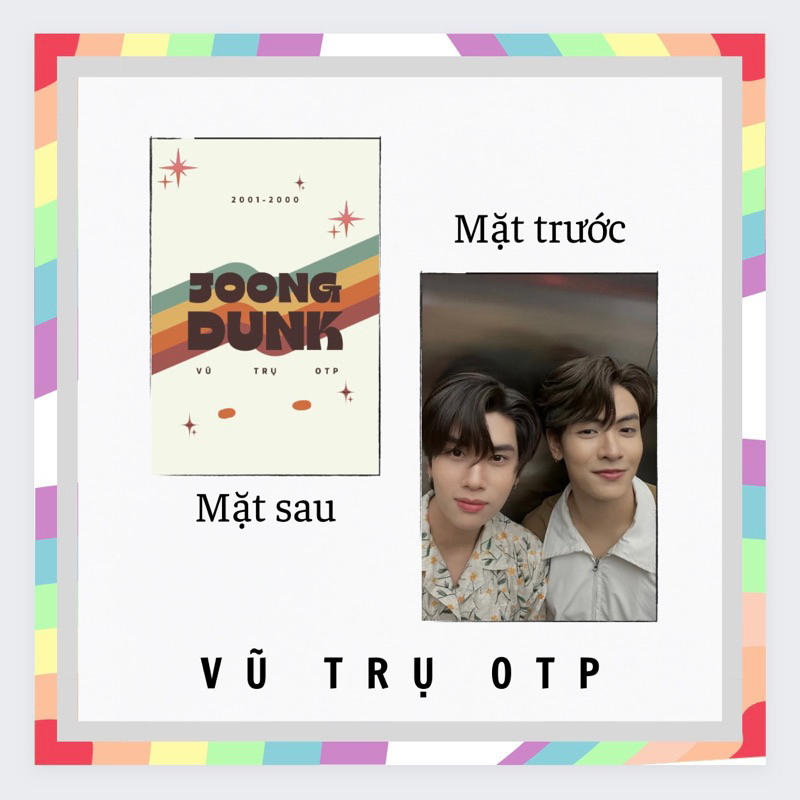 Set 9 card bo góc JOONGDUNK