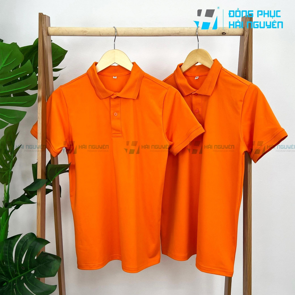 Áo thun polo đồng phục trơn dành cho Nam Nữ chất vải cao cấp 4 chiều BO GÂN
