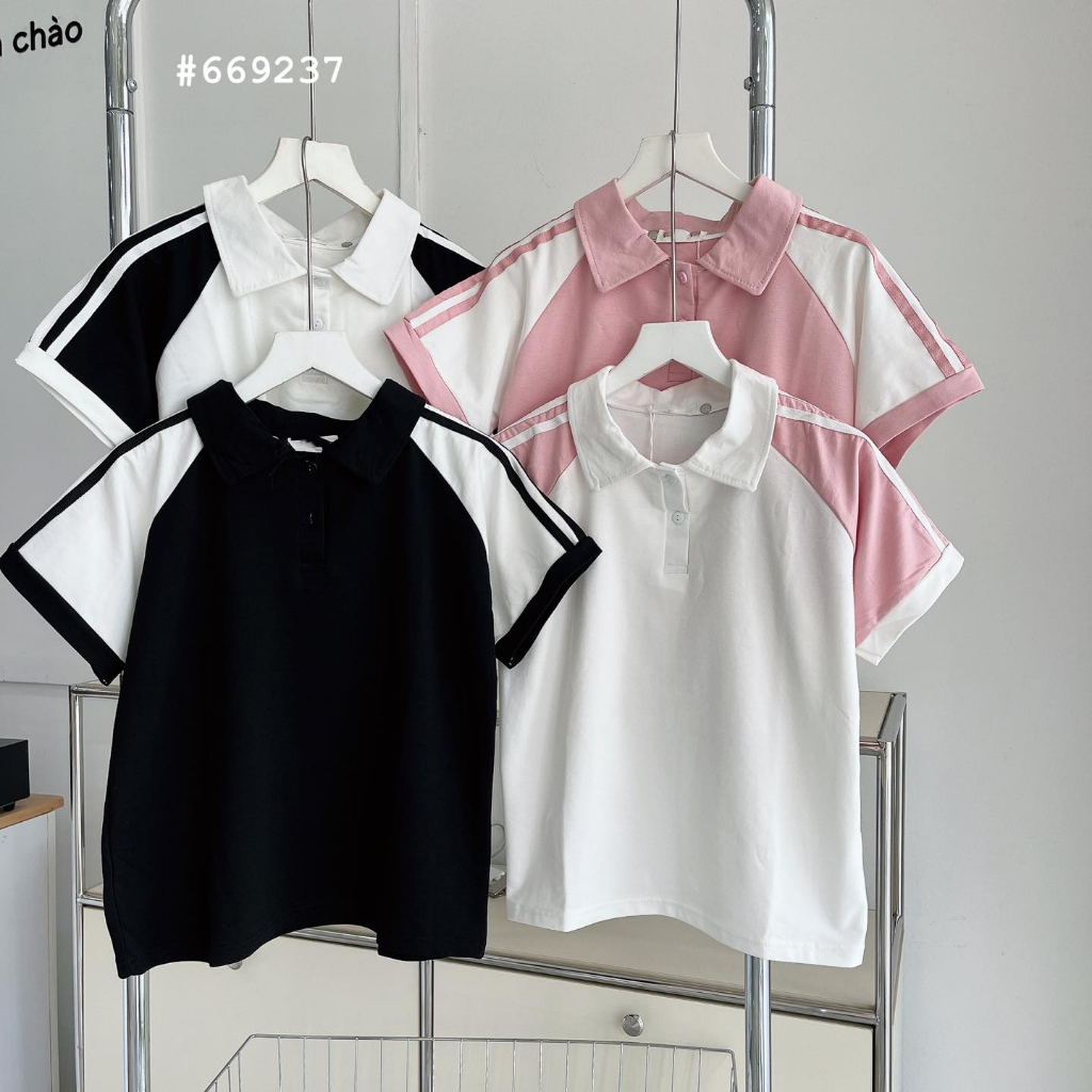 Áo polo tay sọc 669327