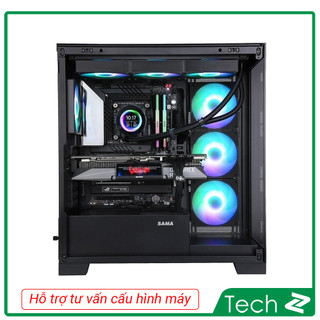 Vỏ Case SAMA 4503 (ATX/Mid Tower/Black/White)