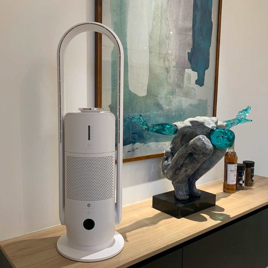 Máy Lọc Không Khí Bù Ẩm Khử Khuẩn U ULTTY CR022, Quạt Không Cánh, Khử Khuẩn Tia UV, Bảo Hành 2 Năm