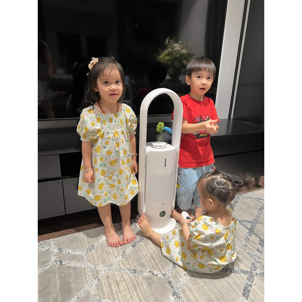 Máy Lọc Không Khí Bù Ẩm Khử Khuẩn U ULTTY CR022, Quạt Không Cánh, Khử Khuẩn Tia UV, Bảo Hành 2 Năm