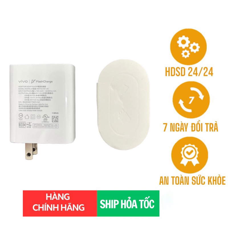 Bộ sạc nhanh Vivo 80w