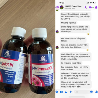 Siro NHgolaOk 200ml